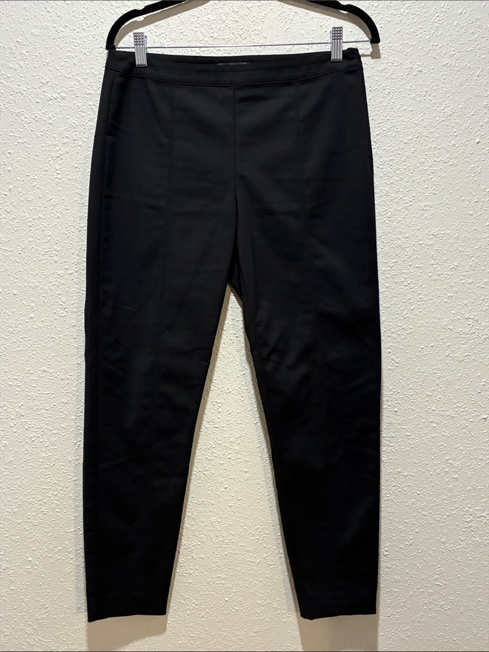 St. John Black Tailored Stretch Dress Pants